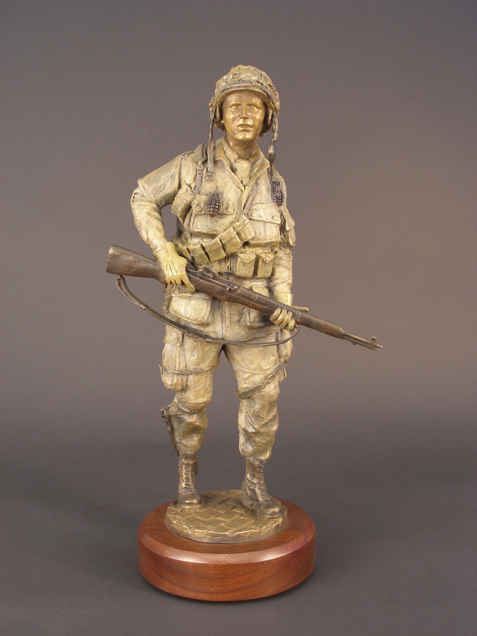 Point - angle 6, bronze sculpture by David Paul Venell